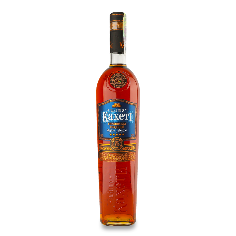 Бренді грузинський ***** 40% 0,7л Шато Кахеті