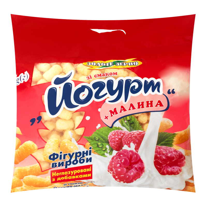 Кукурузные фигурные изделия дкпк неглаз. йогурт малина 200г (4820017294171)
