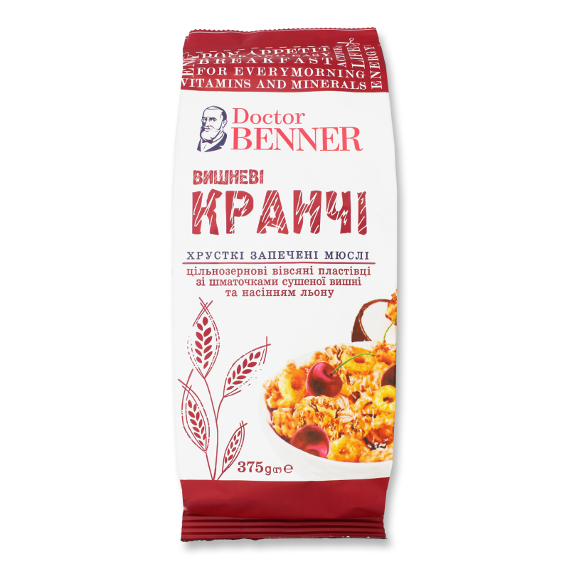 Кранчі вишневі 375г Др.Беннер