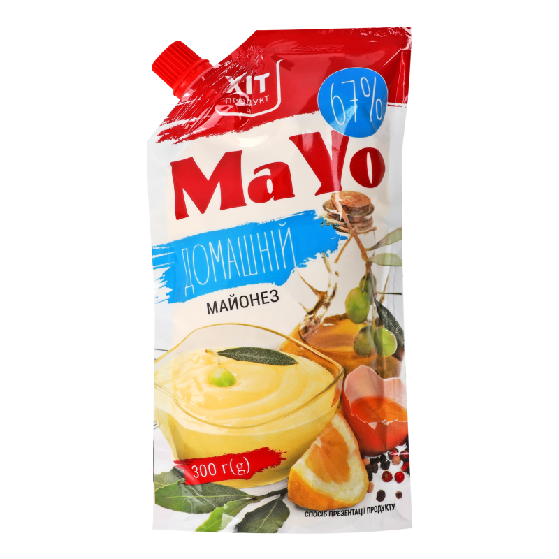 Майонез 67% Домашній MaYo Хіт продукт д/п
