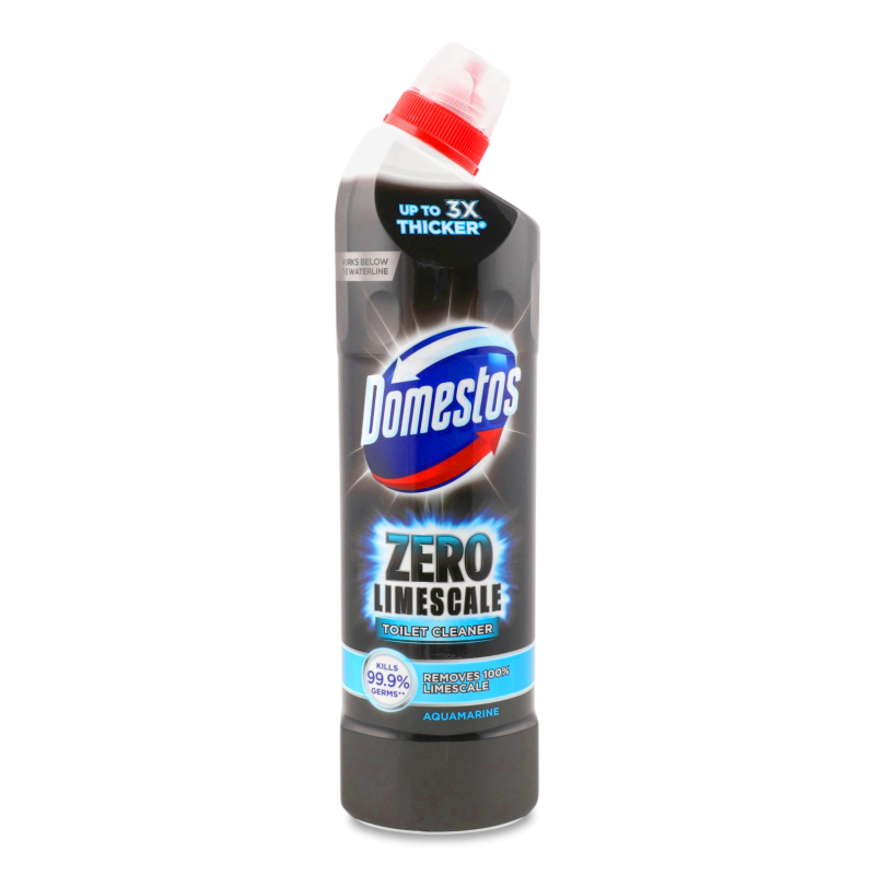 Засіб д/чищення унітазу Zero Limescale Aquamarine 750мл Domestos
