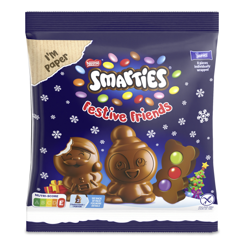 Набір фігурок шоколадних Festive Friends 65г Smarties