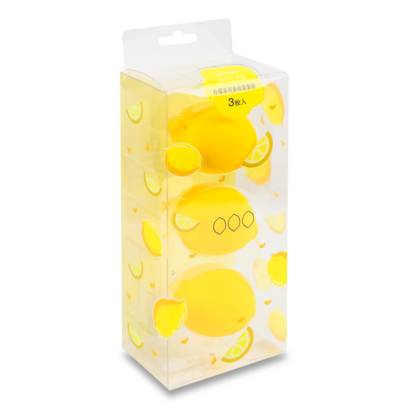 Набір спонжів Фрукти 4*6см 3шт в асортименті KYYW022