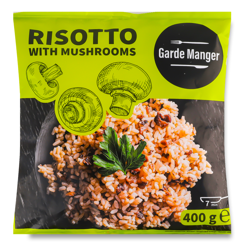 Різотто з грибами заморожене 400г Гард Манже