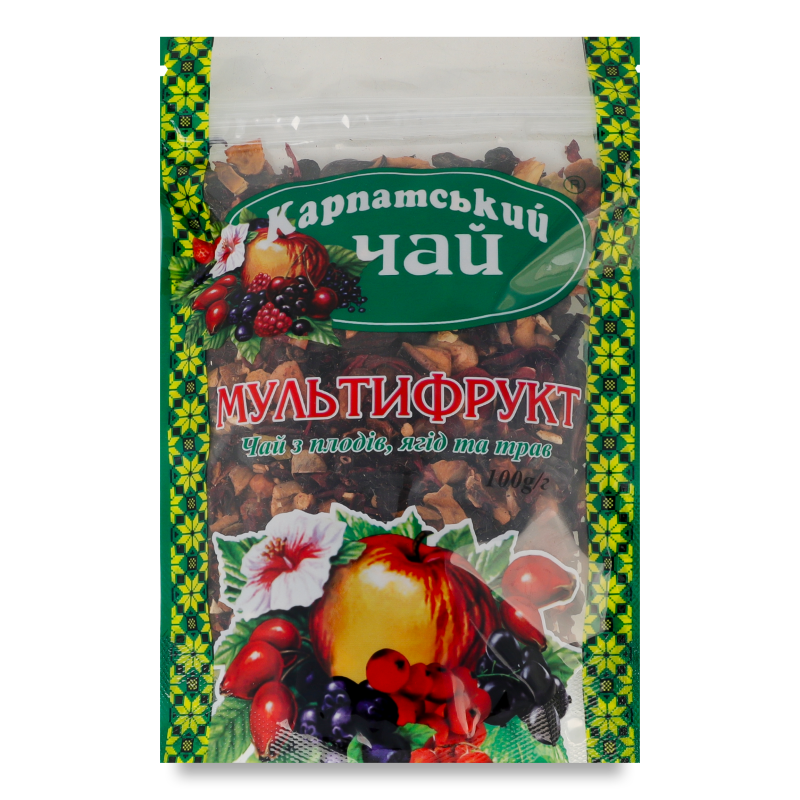 Фіточай Мультифрукт 100г Карпатський
