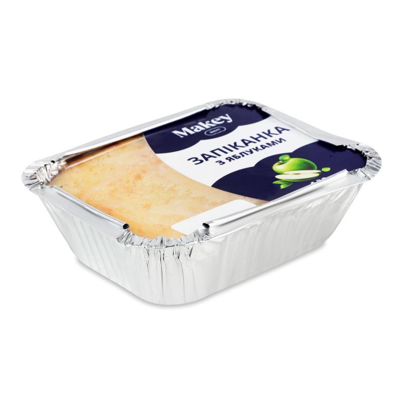 Запіканка сирна з яблуками 180г Makey