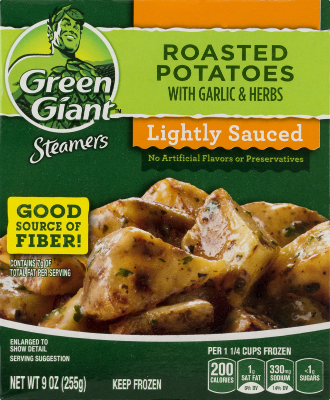 Green Giant Steamers Roasted Potatoes with Garlic & Herbs Lightly