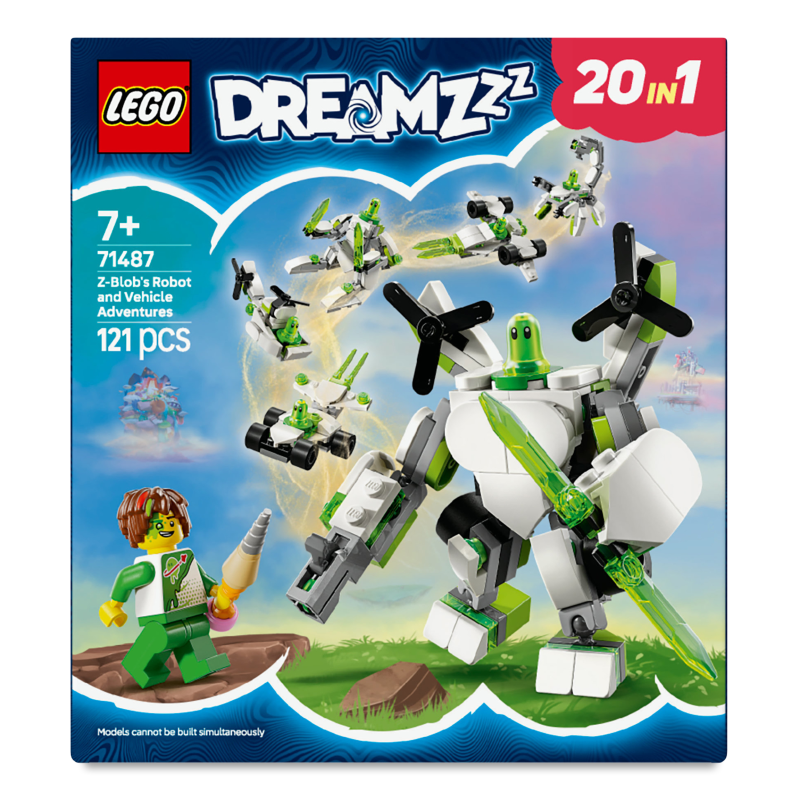 Конструктор Dreamzzz Робот Z-Blob та гоночні пригоди Lego