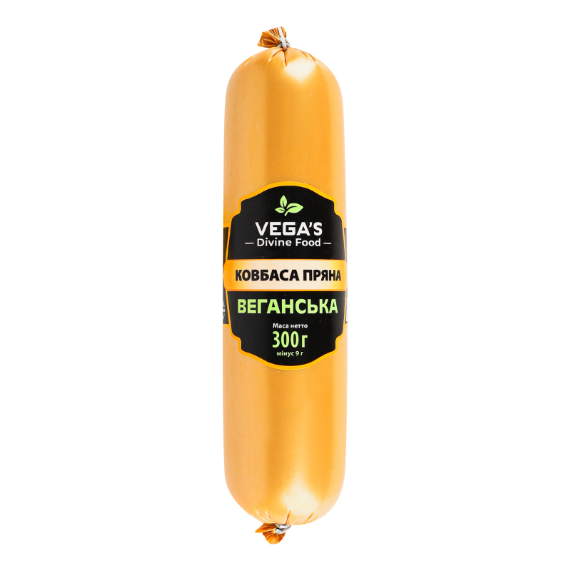 Колбаса веганская Пряная Vega's 300г Vega's(14820253110058): купить в ...