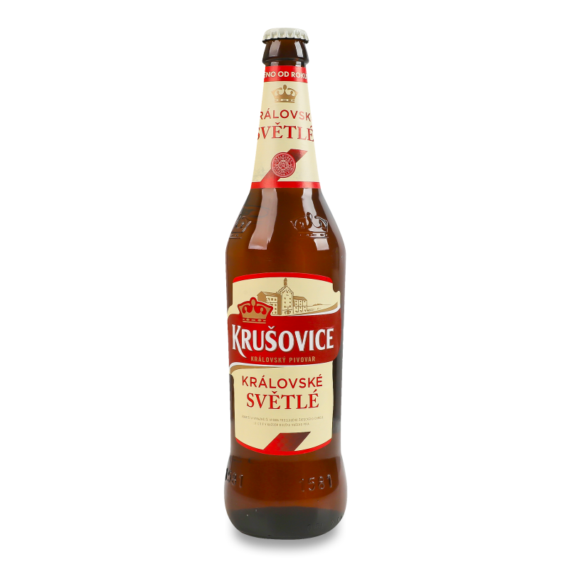 Пиво світле 4,2% 0,5л скло Krusovice