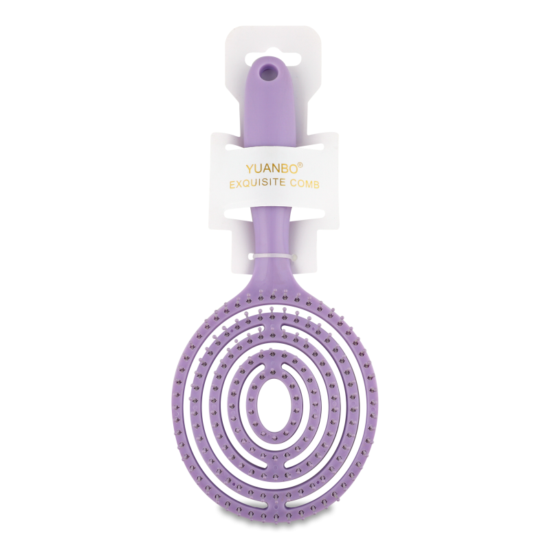 Щітка тунельна масажна кругла 23*10см в асортименті KYYW183