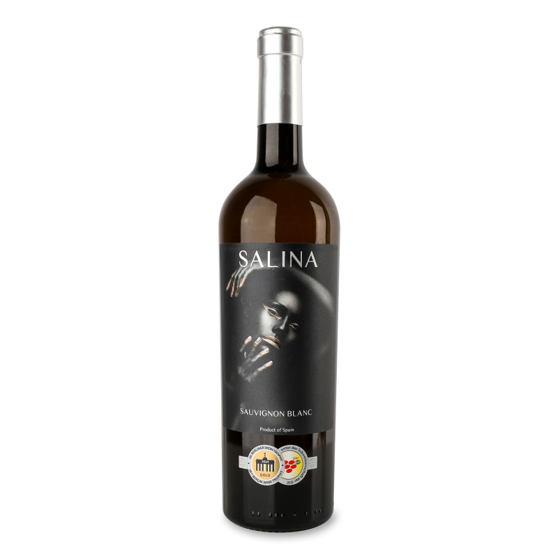 Вино Совіньйон Блан біле сухе 12% 0,75л Саліна