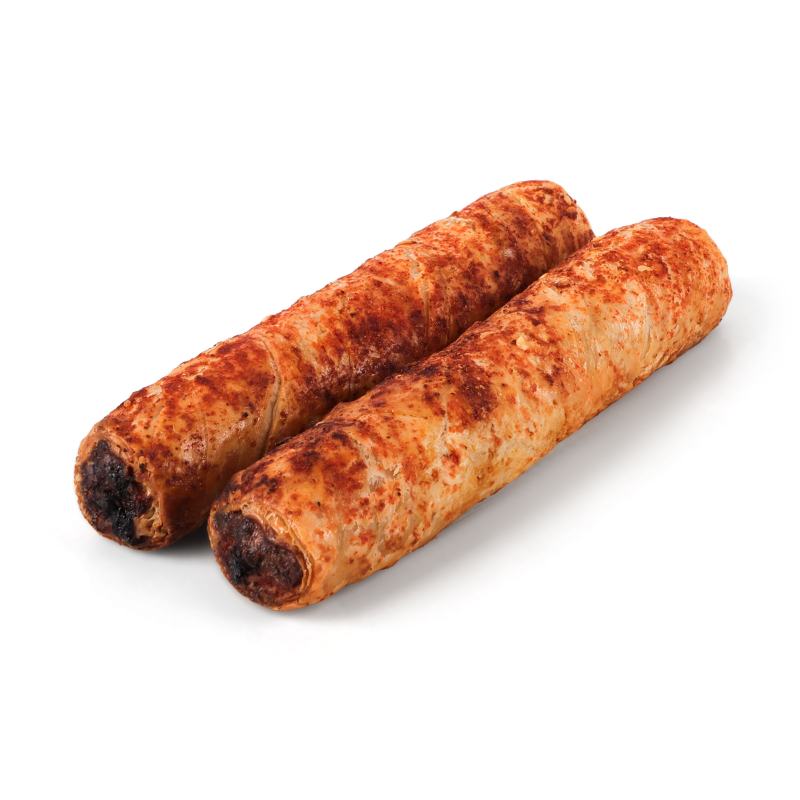 Рол з витяжного тіста з соусом BBQ Sausage Valesto