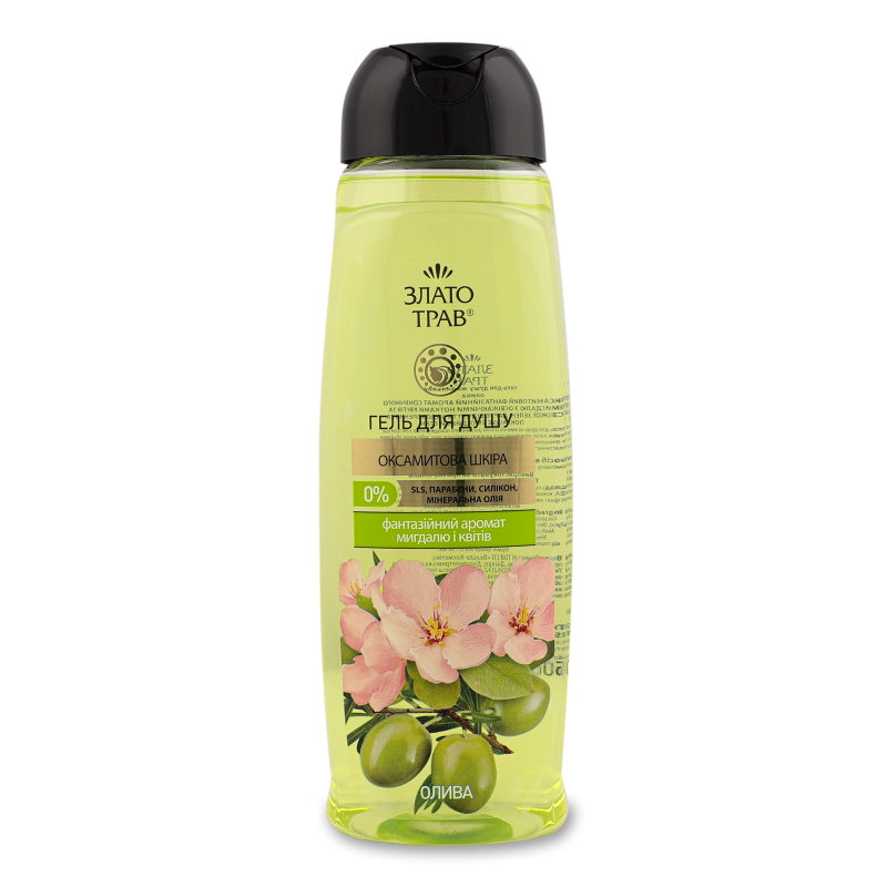 Гель д/душу Олива 500г Злато трав