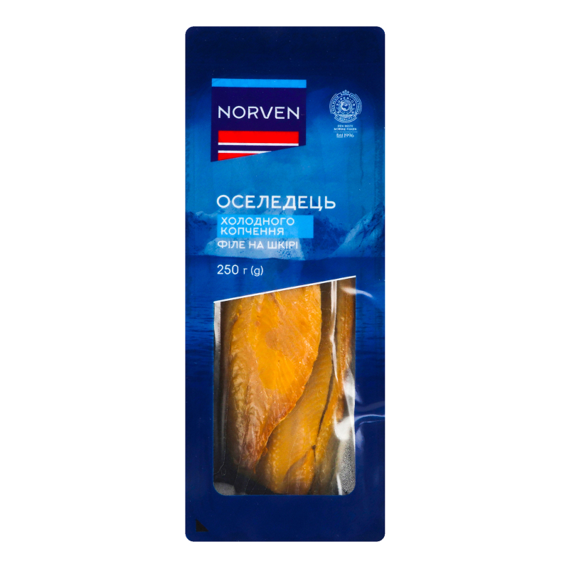 Оселедець філе Norven з/ш х/к лоток