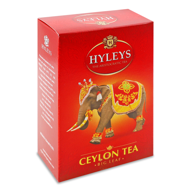 Чай чорний крупнолистовий 100г Hyleys