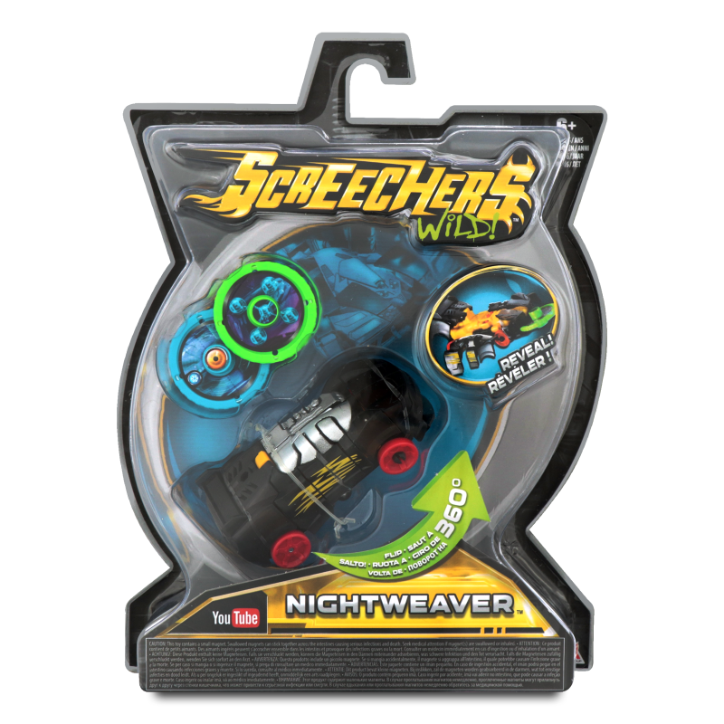 Іграшка Машинка-трансформер L1 Найтвейвер Скрічерс Вілд