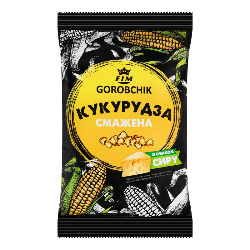 Кукуруза жареная со вкусом сыра Gorobchik м/у 50г Gorobchik ...