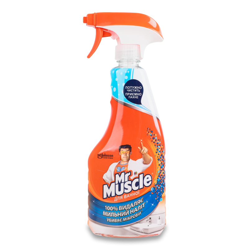 Засіб д/ванної 5в1 500мл з розпилювачем Mr.Muscle
