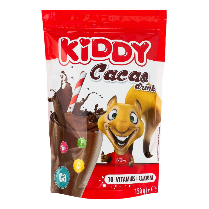 Какао-напій розчинний 10 vitamins + calcium Kiddy д/п