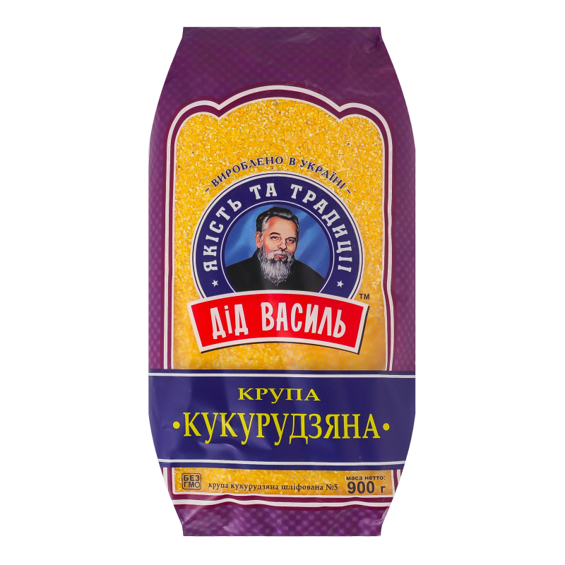 Крупа кукурудзяна шліфована Дід Василь м/у