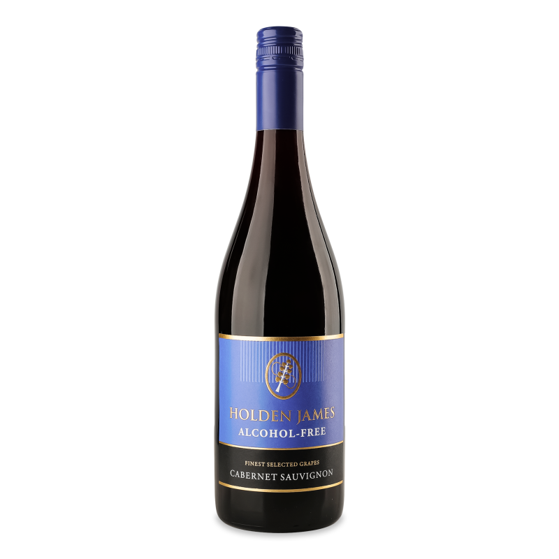 Напій безалкогольний на основі деалкоголізованого вина Cabernet Sauvignon червоний н/солодкий 0,75л Holden James