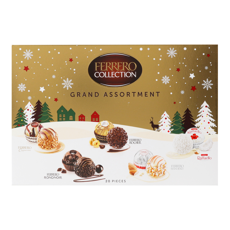 fear of eternity 4枚セット Набор конфет Grand assortment Ferrero Collection к/у 197г Ferrero