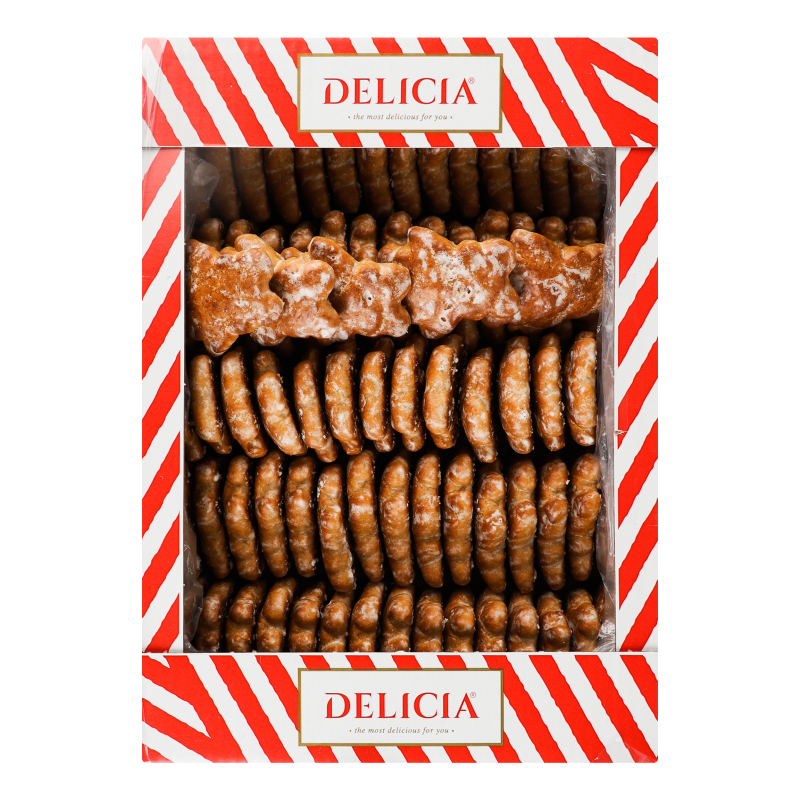 Пряники заварні Ведмедики Delicia кг