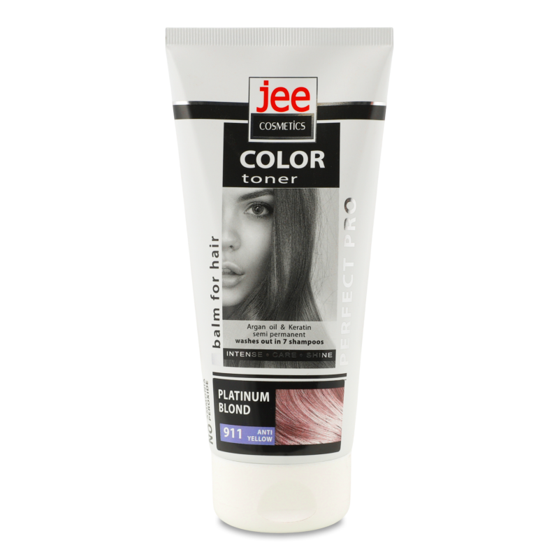 Бальзам тонуючий 911 платиновий блонд 150мл Jee Cosmetics