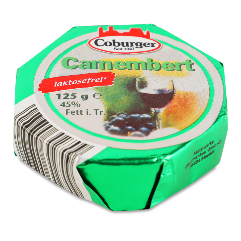 Сир м’який Камамбер 45% 125г Coburger