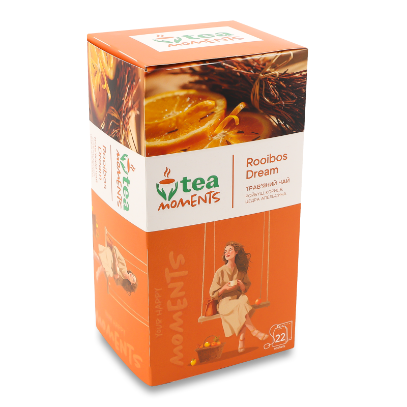 Чай трав’яний Rooibos Dream 22*1,5г Tea Moments