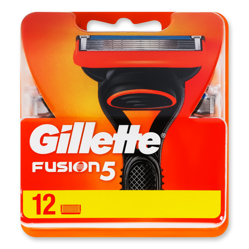 Картридж Фьюжин5 12шт Джилет