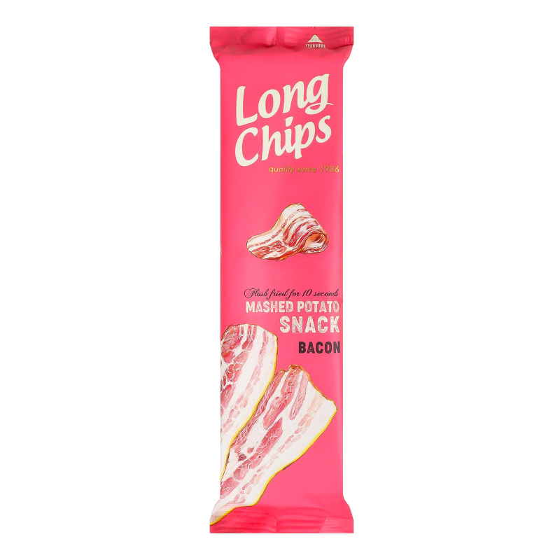 Закуска з картопляного пюре з ароматом бекону Long Chips м/у