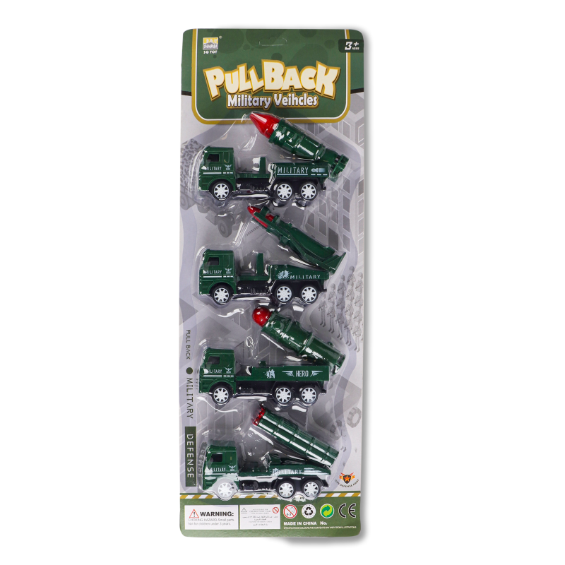 Набір Військова техніка 1:64 43*15см 4предмети VA179451