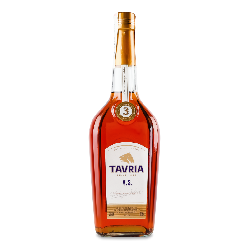 Коньяк V.S. *** 40% 0,5л Таврія