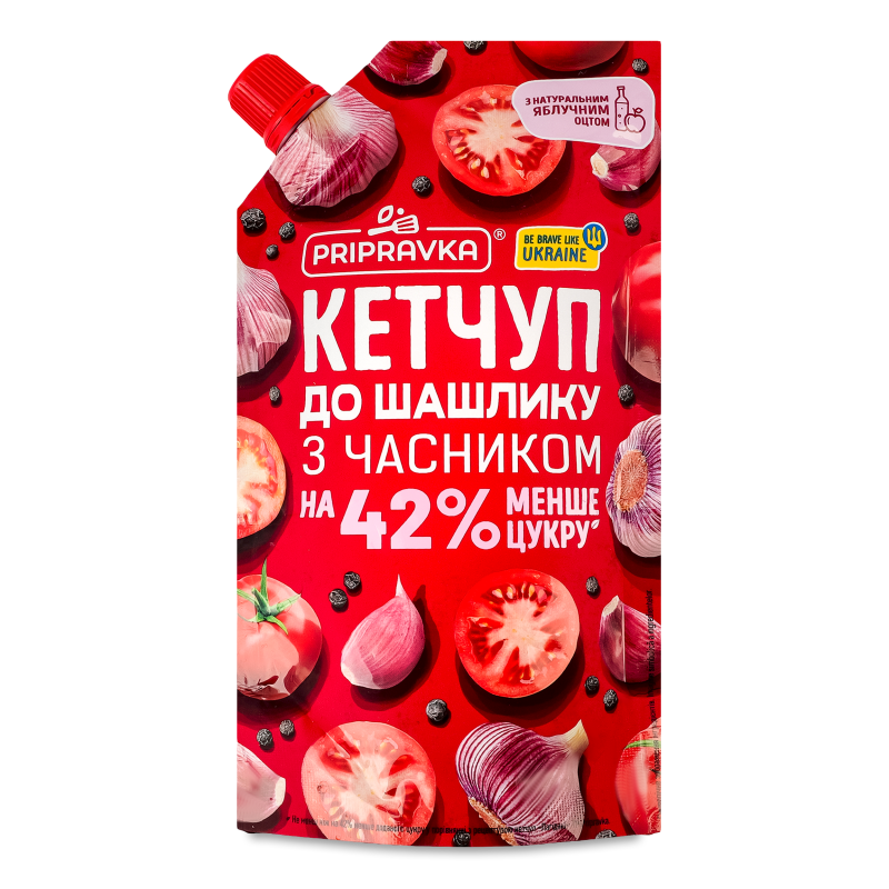 Кетчуп До шашлику з часником 250г д/п Приправка