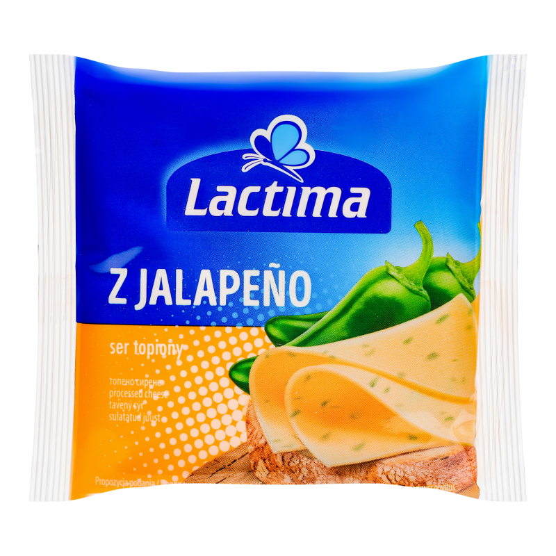 Сир тост Перець Халапеньйо Лактіма130 г