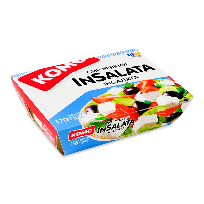 Сир м”який ІнСалата 50% 170г ванночка Комо