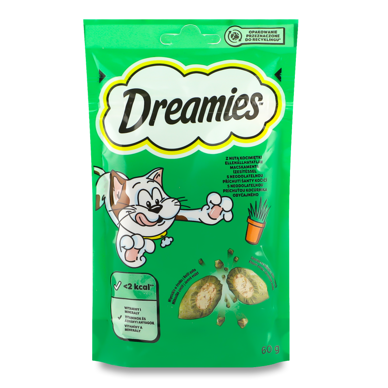 Ласощі д/котів з м’ятою 60г Dreamies