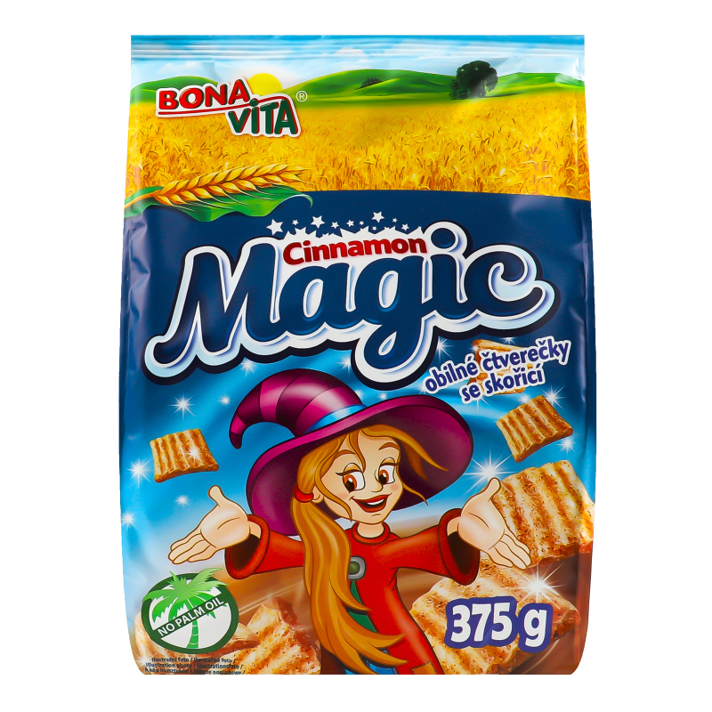 Завтрак сухой готовый зерновой Magic cinnamon Bona Vita м/у 375г