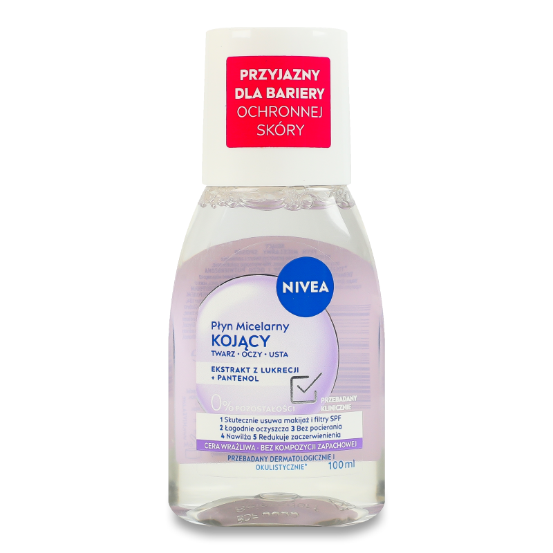 Вода міцелярна заспокійлива д/чутливої шкіри 100мл Nivea
