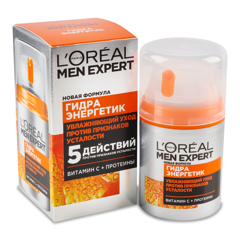 Крем д/обличчя Гідра Енергетик Зволожучий догляд 50мл Лореаль Мен Експрет