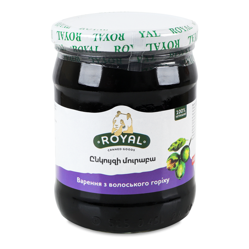 Варення з волоського горіху 600г твіст/б Royal