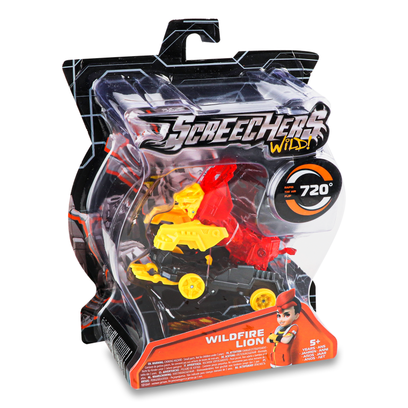Іграшка Машинка-трансформер Вайлдфаєр Лаєн серія S4 L0 Скрічерс Вілд