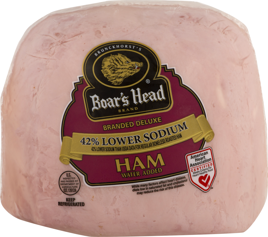 Boar's Head Ham Deluxe Lower Sodium Boar's Head(208524800001