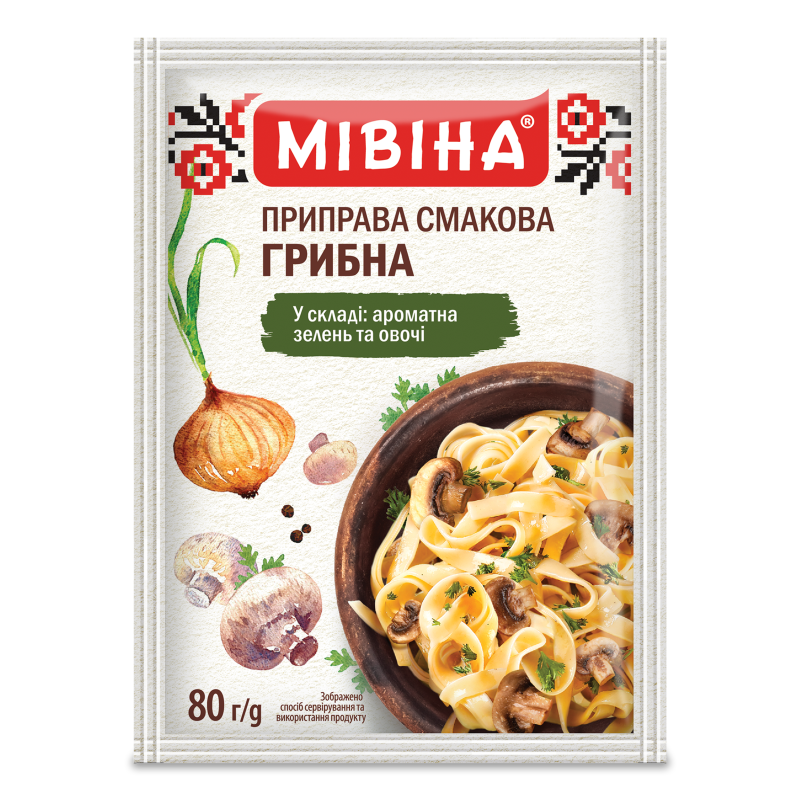 Приправа Грибна 80г Мівіна