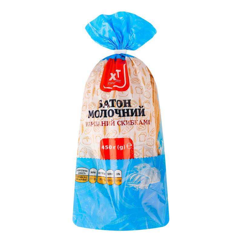 Батон нарізний Молочний Хіт Продукт м/у