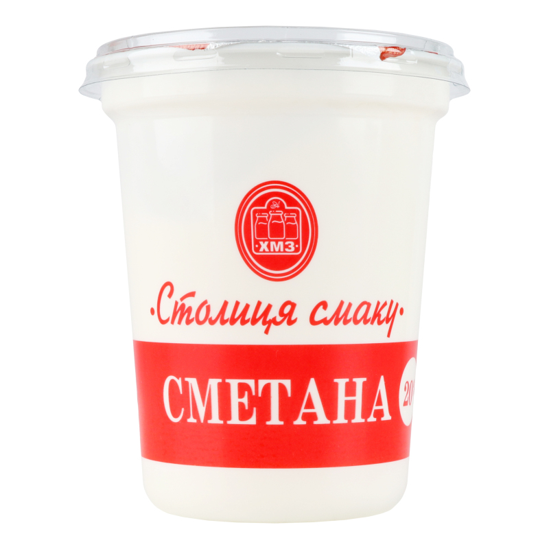 Сметана 20% Столиця смаку ст 350г Столиця смаку(4820194042060): купить ...