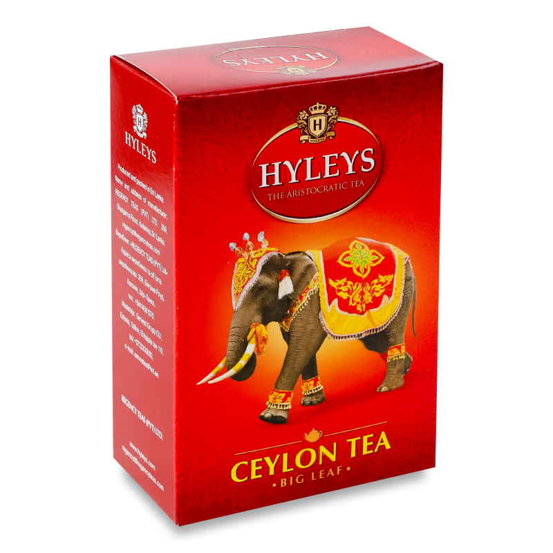 Чай чорний крупнолистовий 100г Hyleys