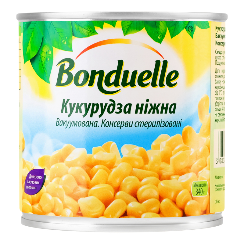 Кукуруза нежная вакуумированная консервированная стерилизованная ...